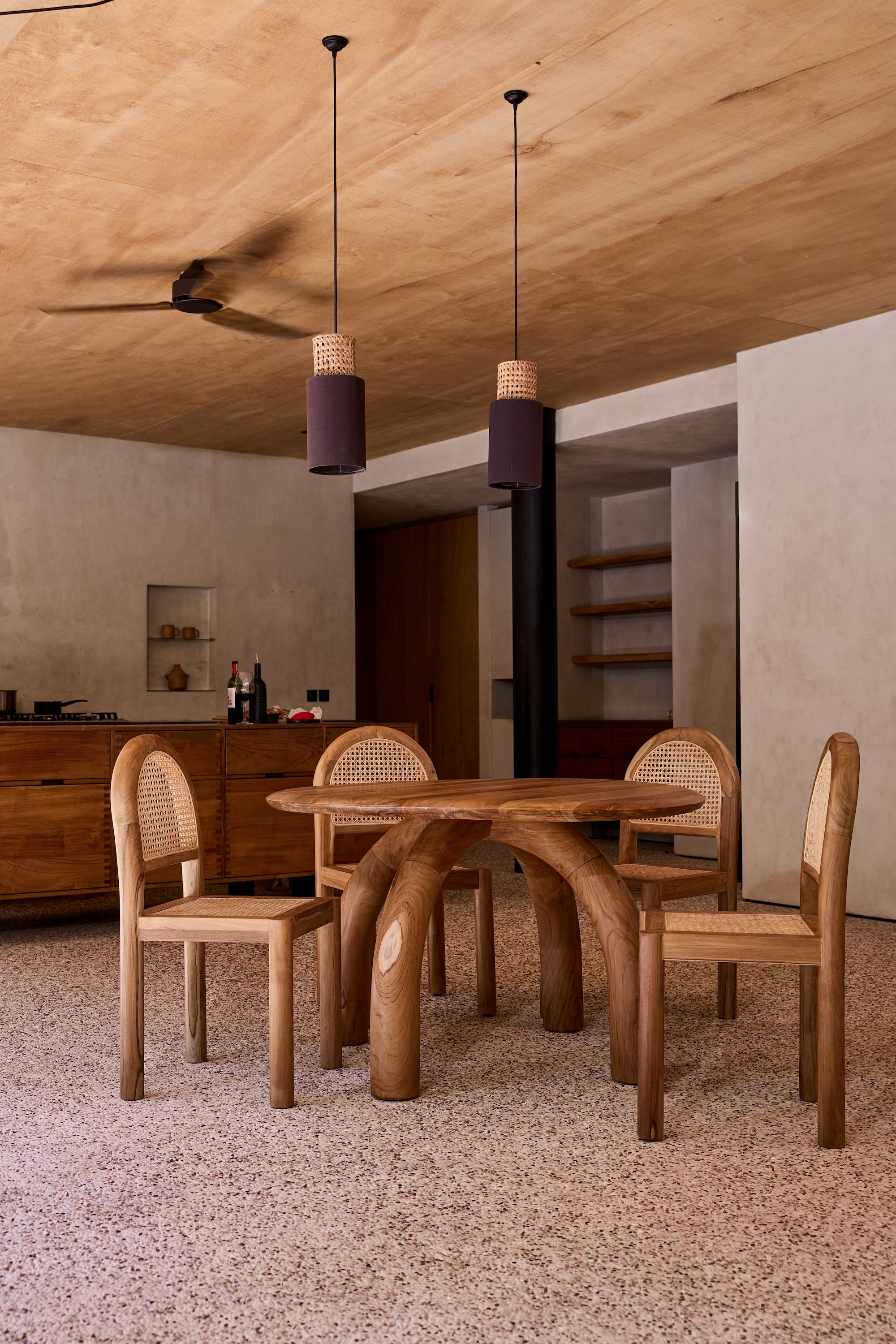 Archie Round Dining Table