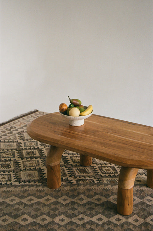 teak wood coffee table