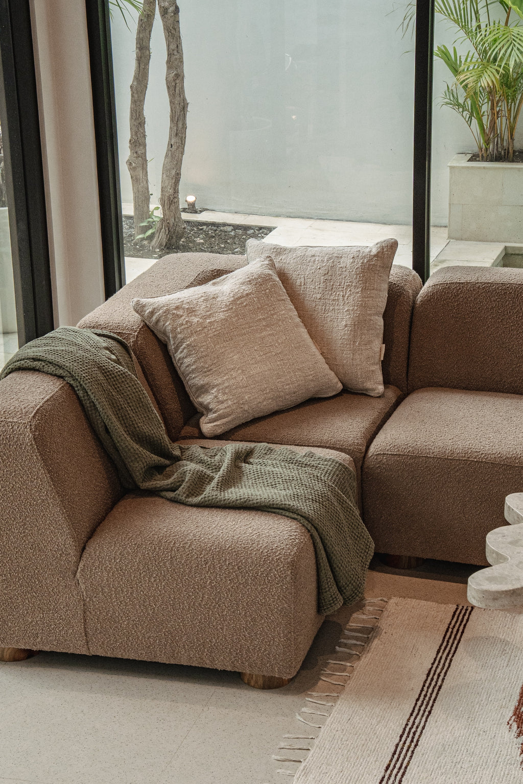 Lala Modular Sofa - Caramel