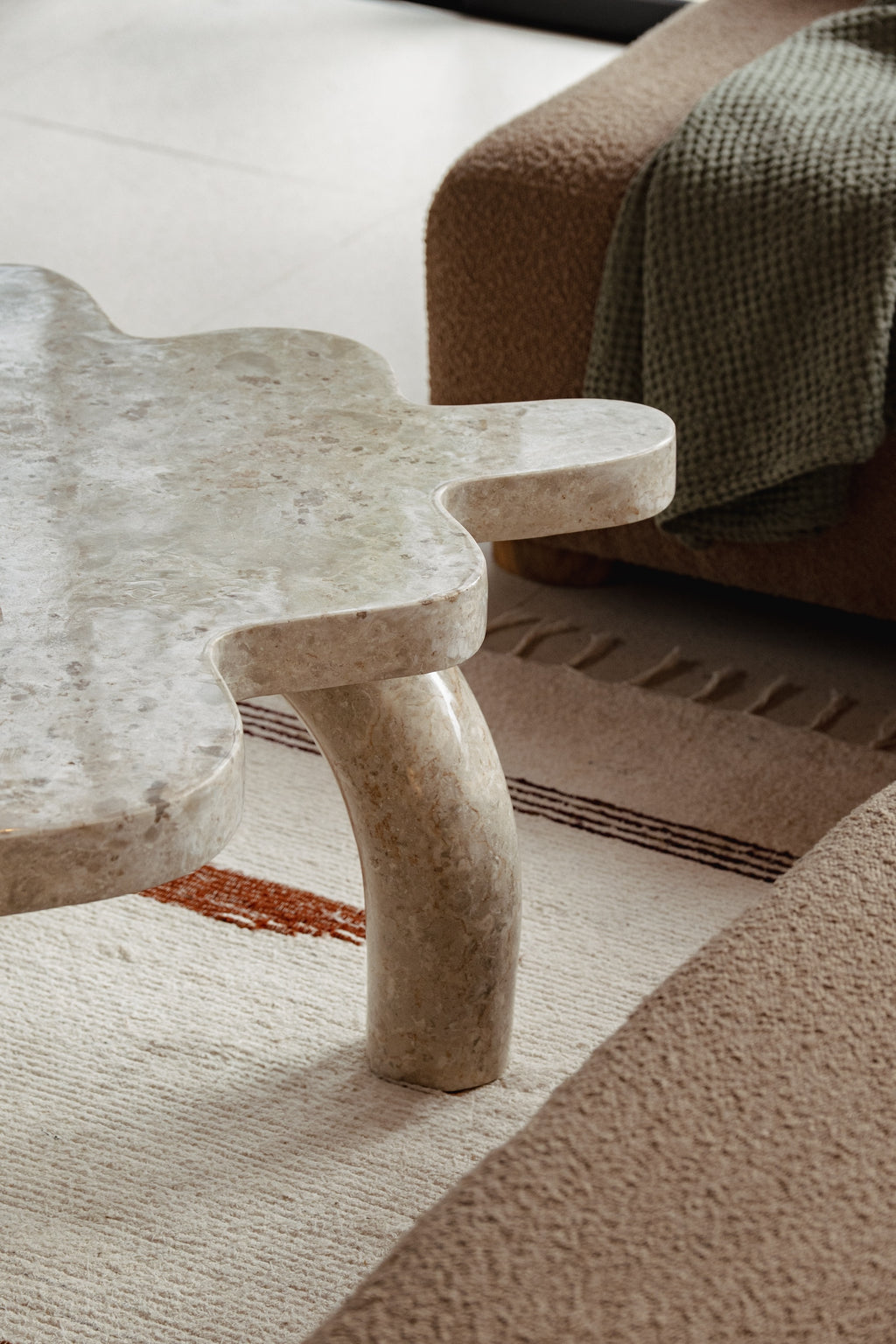 Ripple Coffee Table - Marble