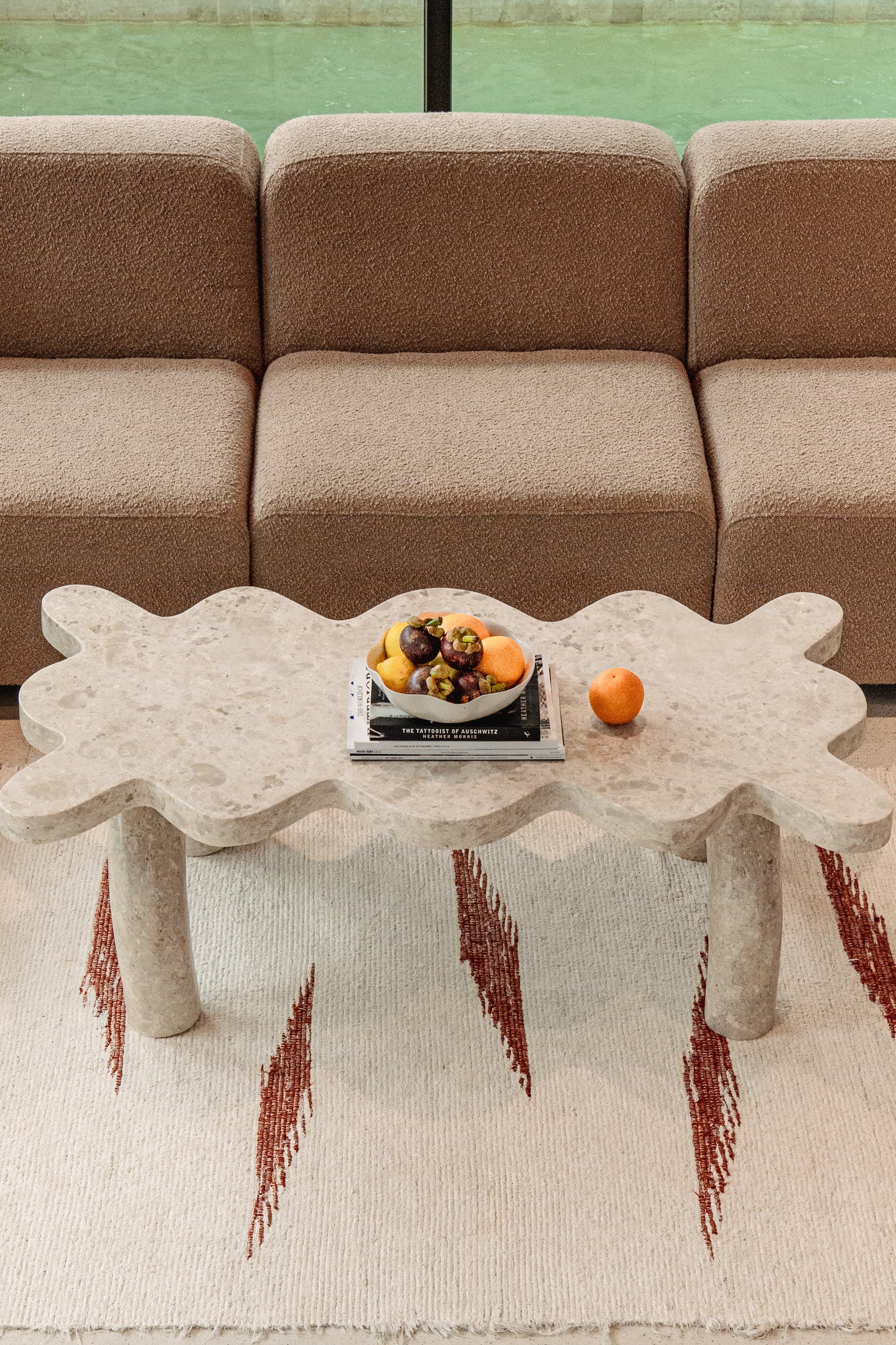 Ripple Coffee Table - Marble