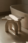 Ripple Side Table - Marble
