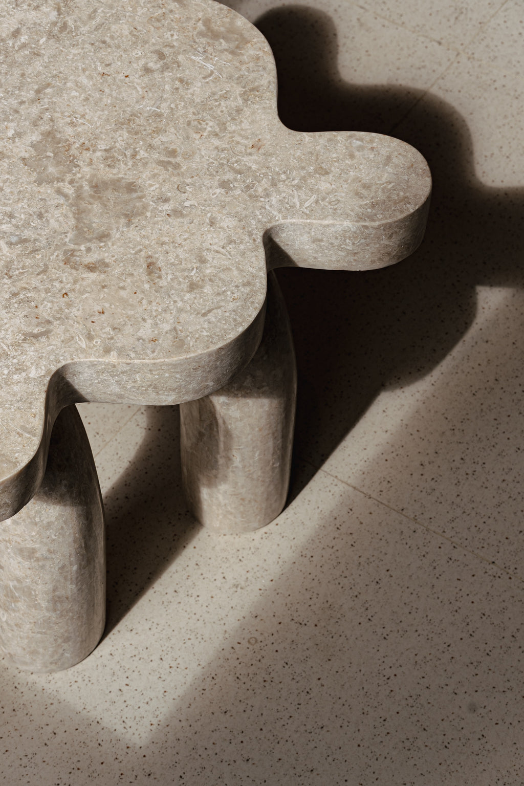 Ripple Side Table - Marble