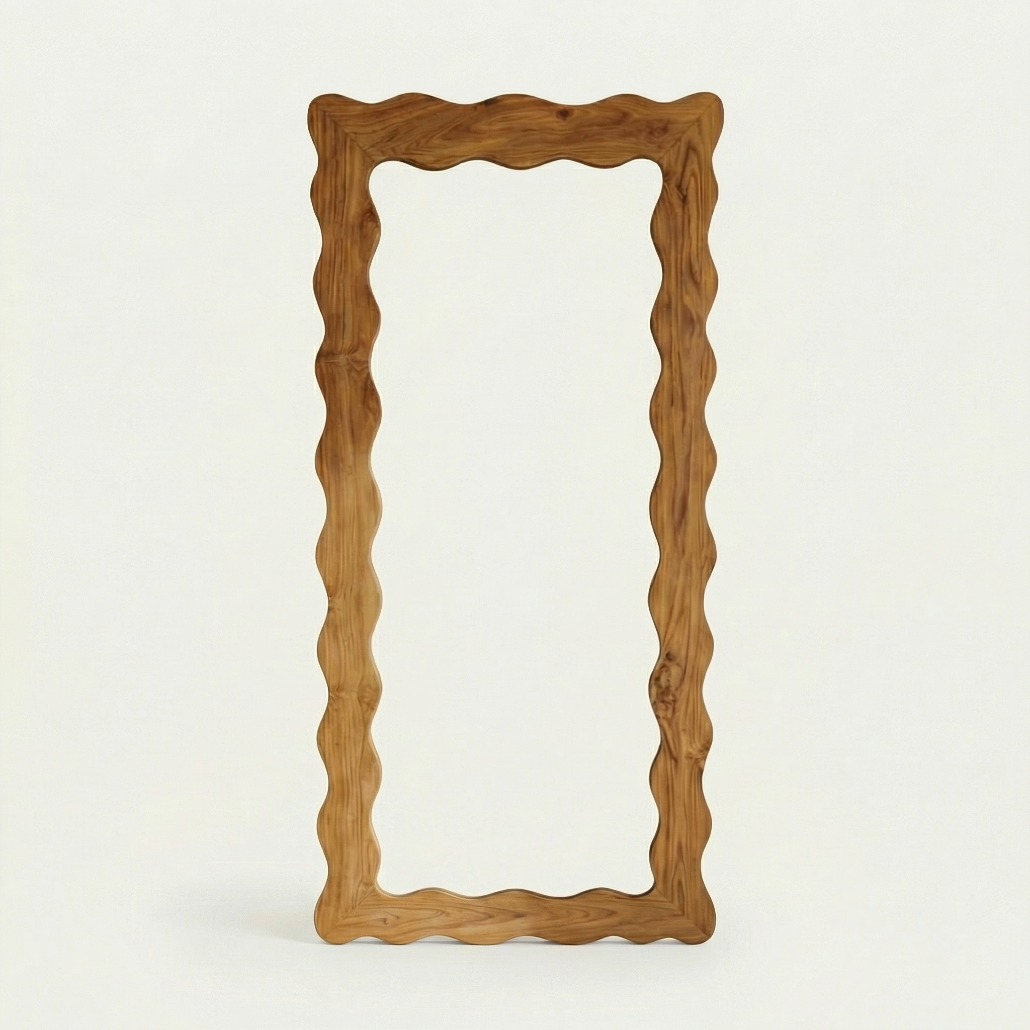 Wave Rectangle Mirror