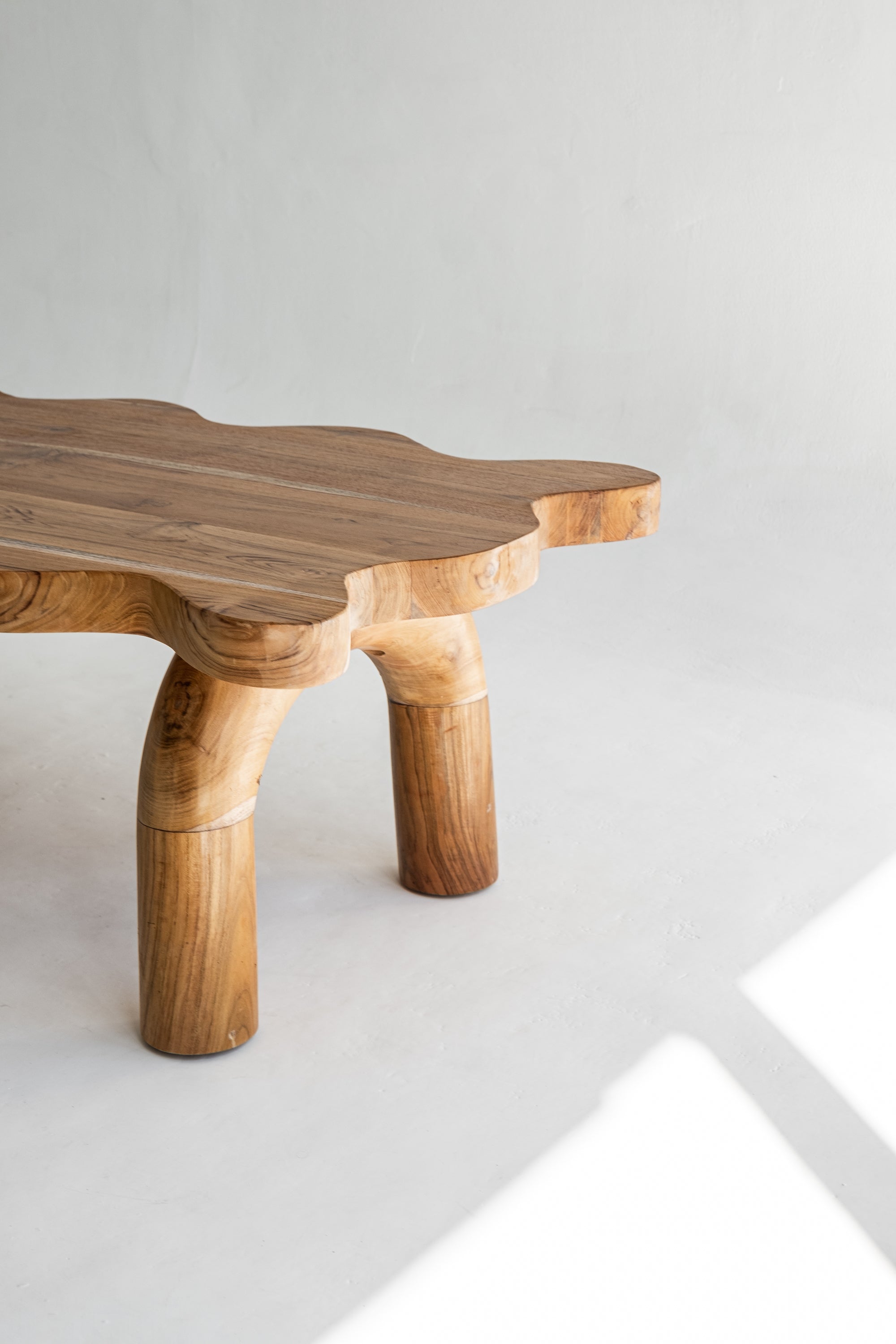 teak wood coffee table