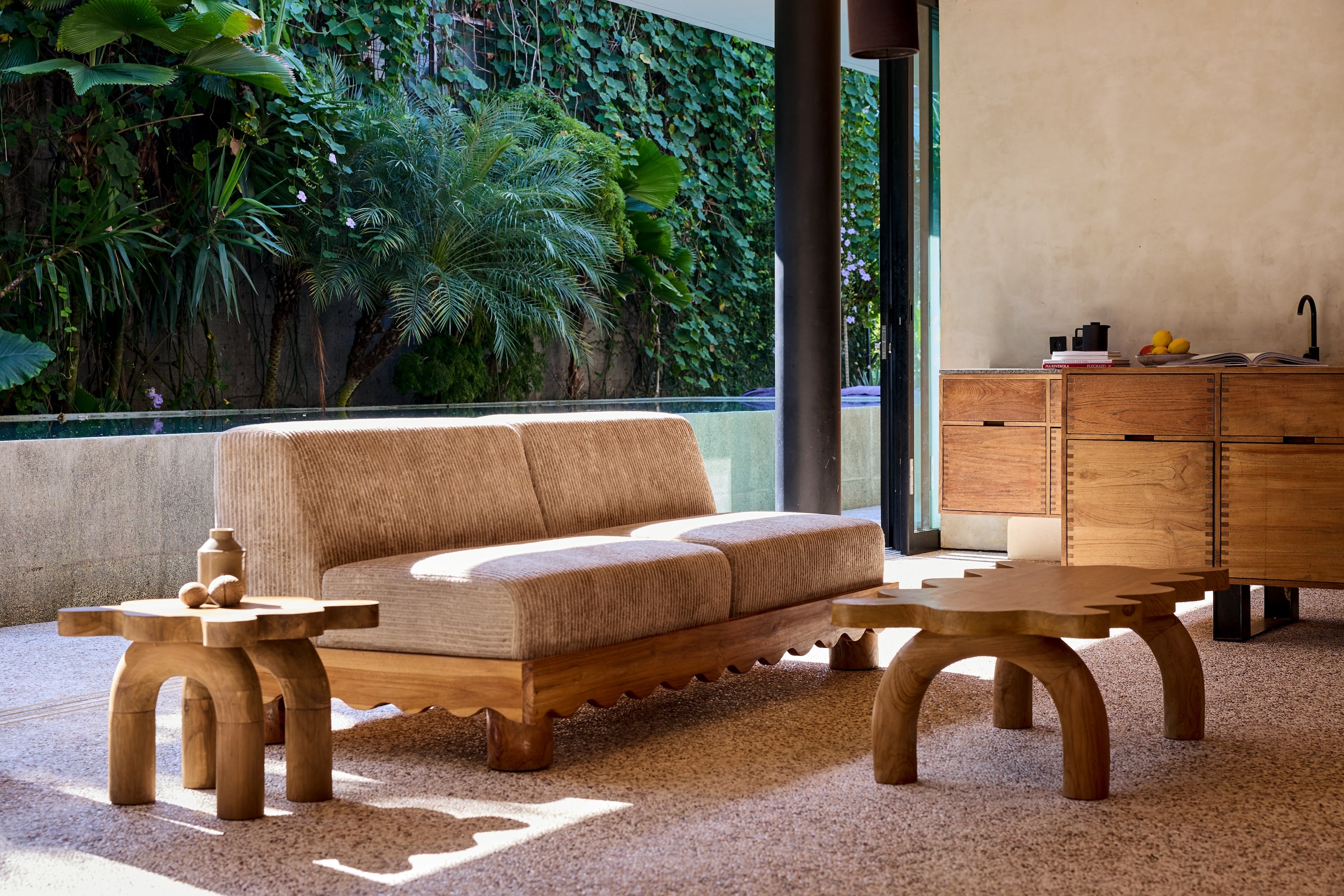 Wave Sofa - Italian Corduroy Mocha