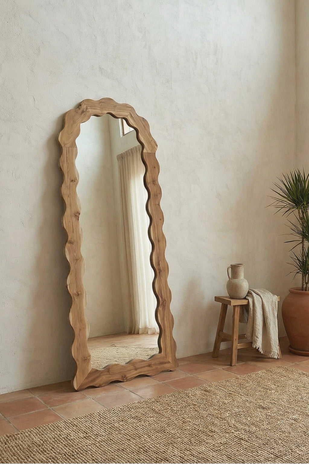 Wave Arch Mirror