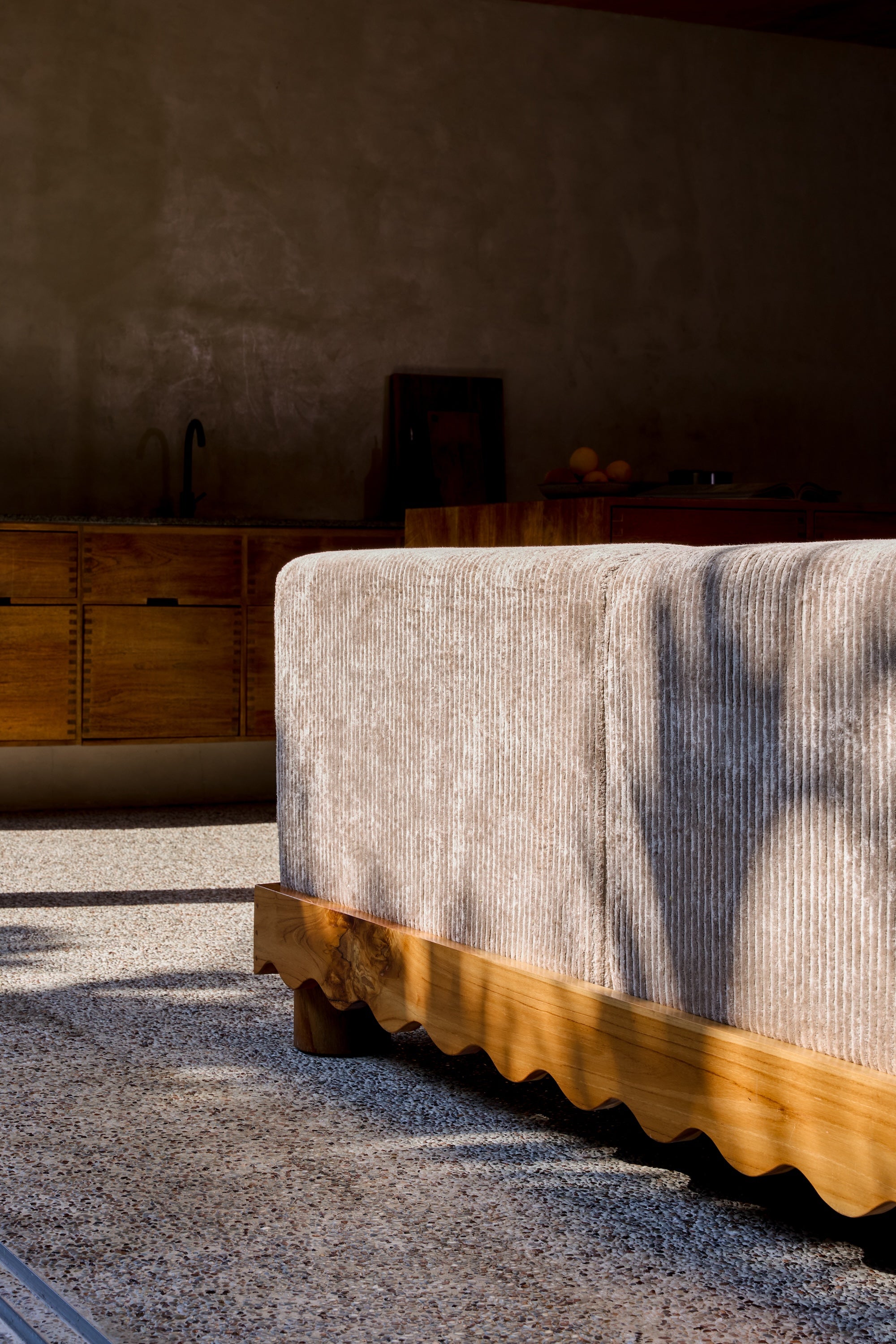 Wave Sofa - Italian Corduroy Mocha